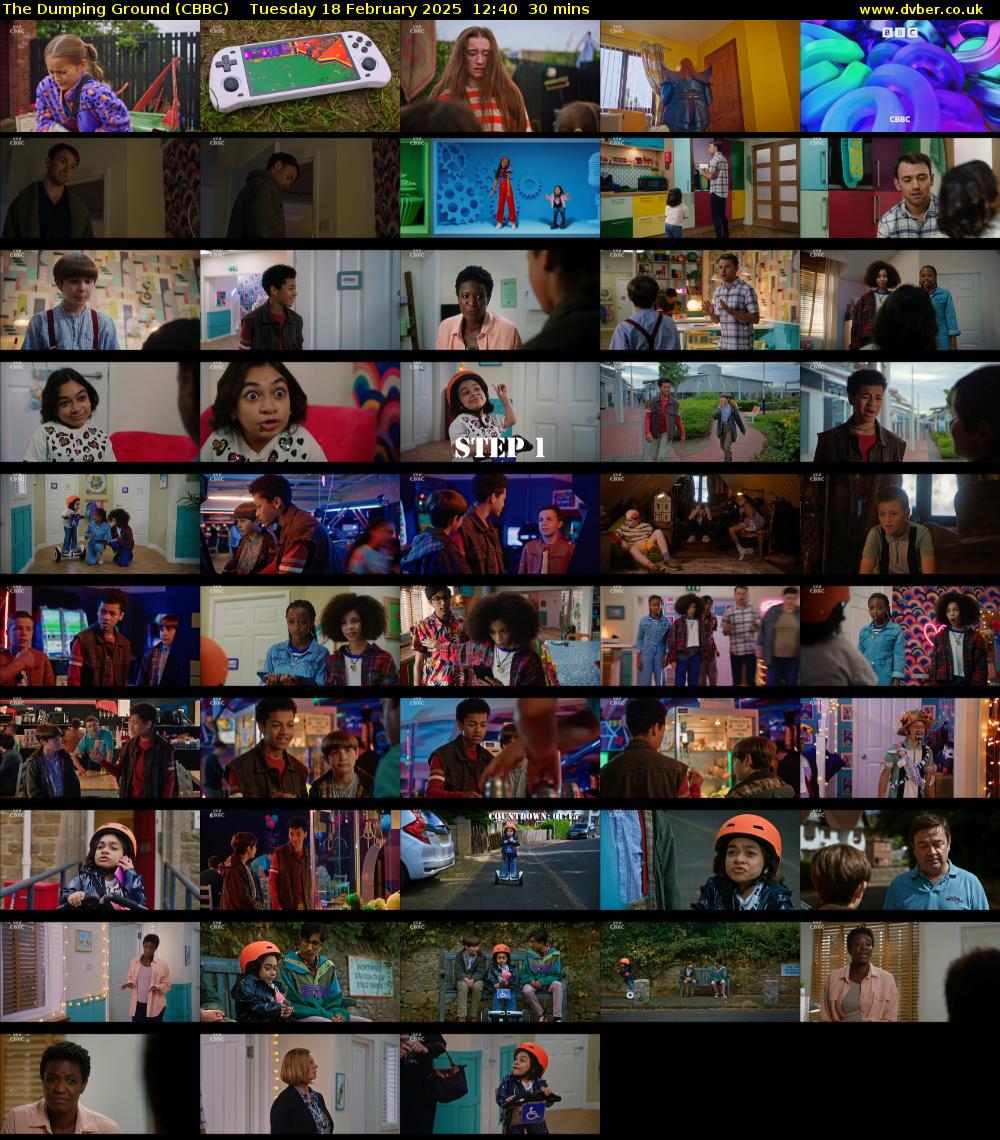 The Dumping Ground (CBBC) Tuesday 18 February 2025 12:40 - 13:10