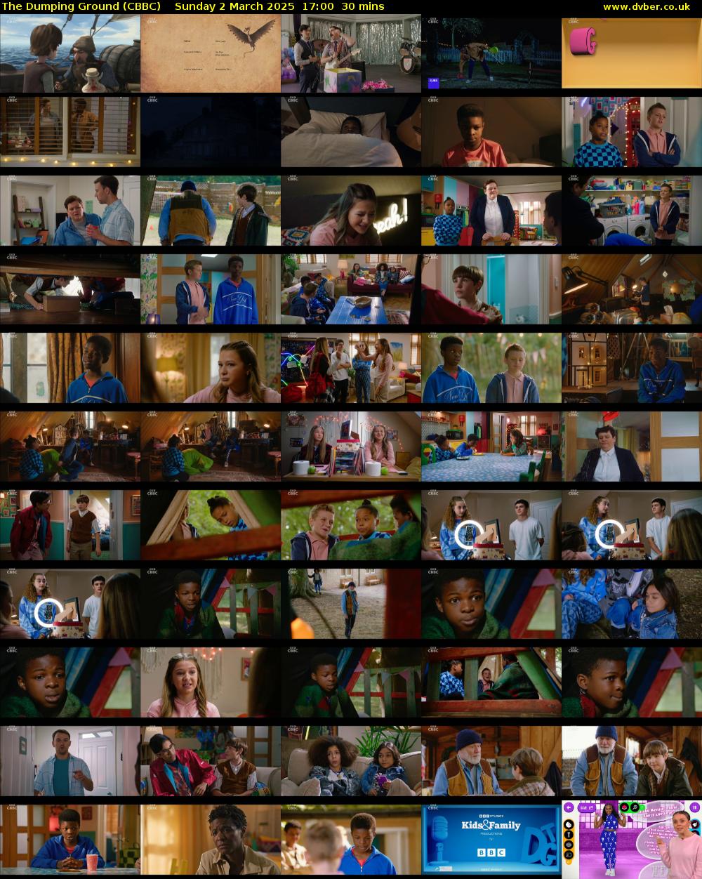 The Dumping Ground (CBBC) Sunday 2 March 2025 17:00 - 17:30