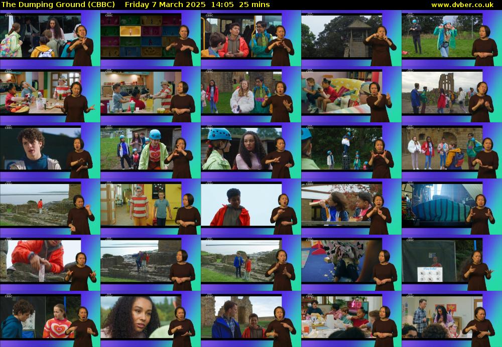The Dumping Ground (CBBC) Friday 7 March 2025 14:05 - 14:30