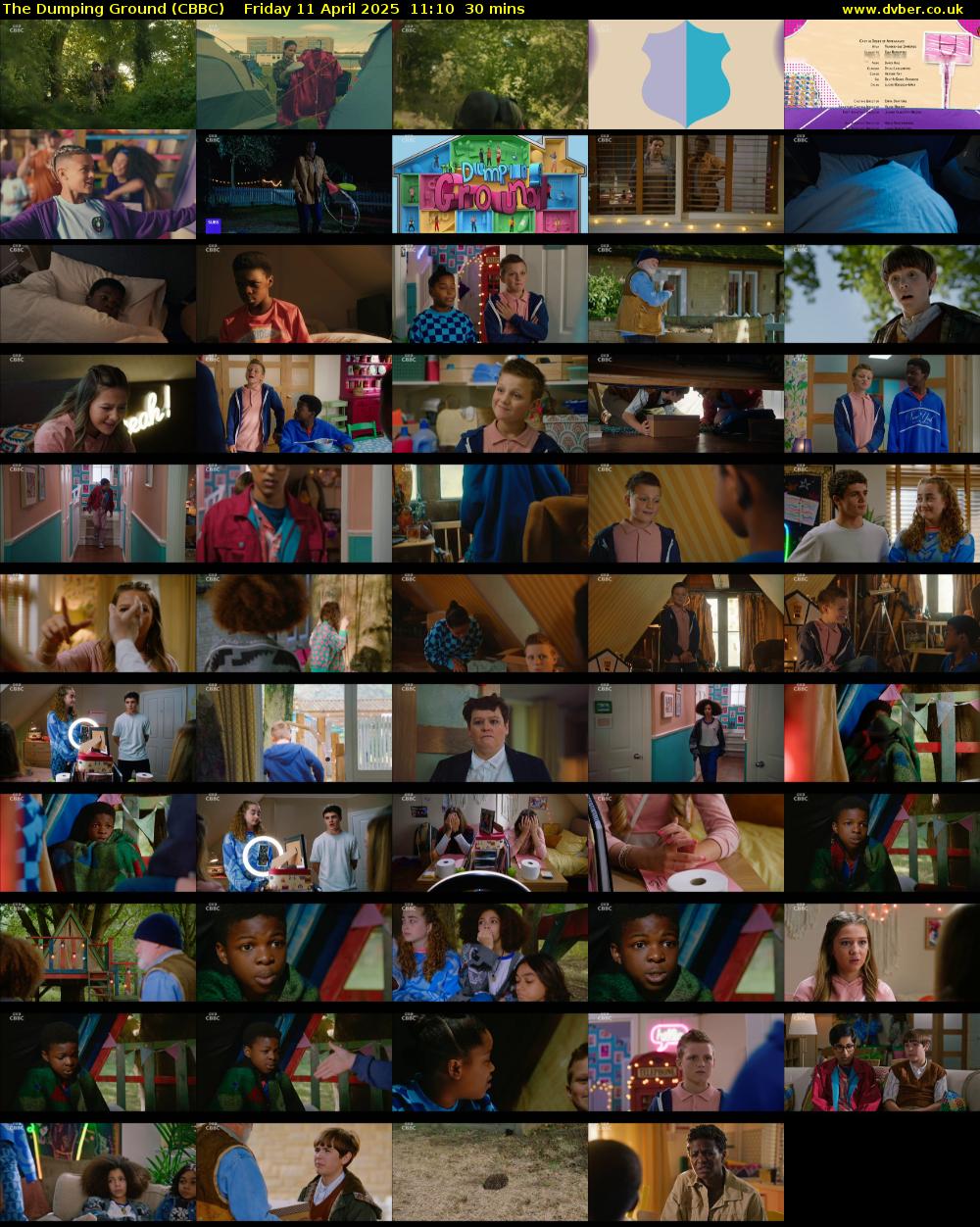 The Dumping Ground (CBBC) Friday 11 April 2025 11:10 - 11:40