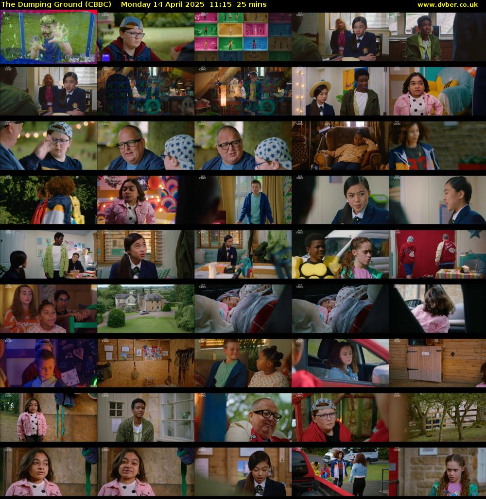 The Dumping Ground (CBBC) Monday 14 April 2025 11:15 - 11:40