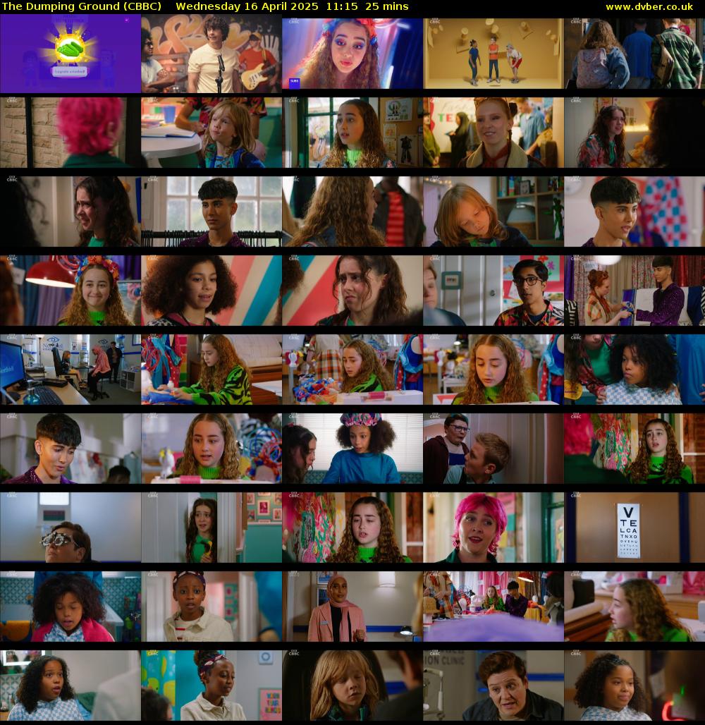 The Dumping Ground (CBBC) Wednesday 16 April 2025 11:15 - 11:40