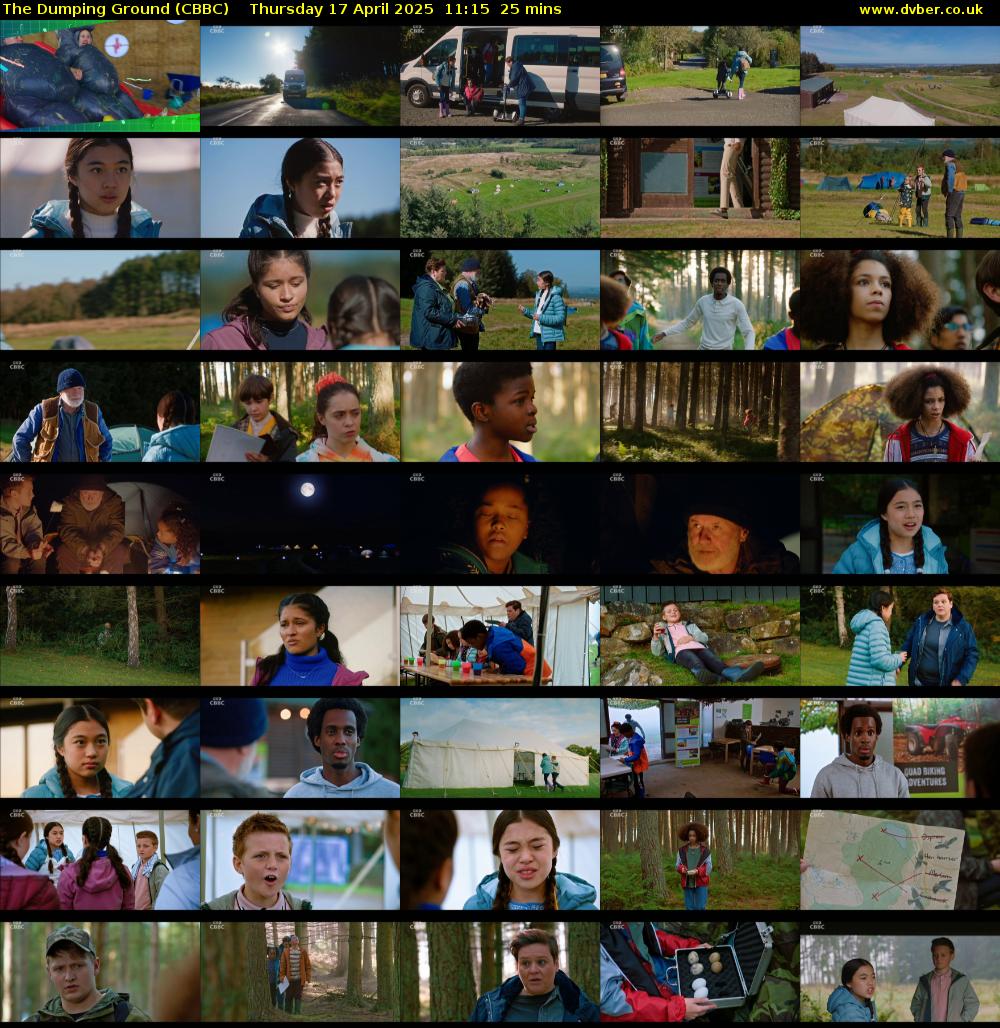 The Dumping Ground (CBBC) Thursday 17 April 2025 11:15 - 11:40