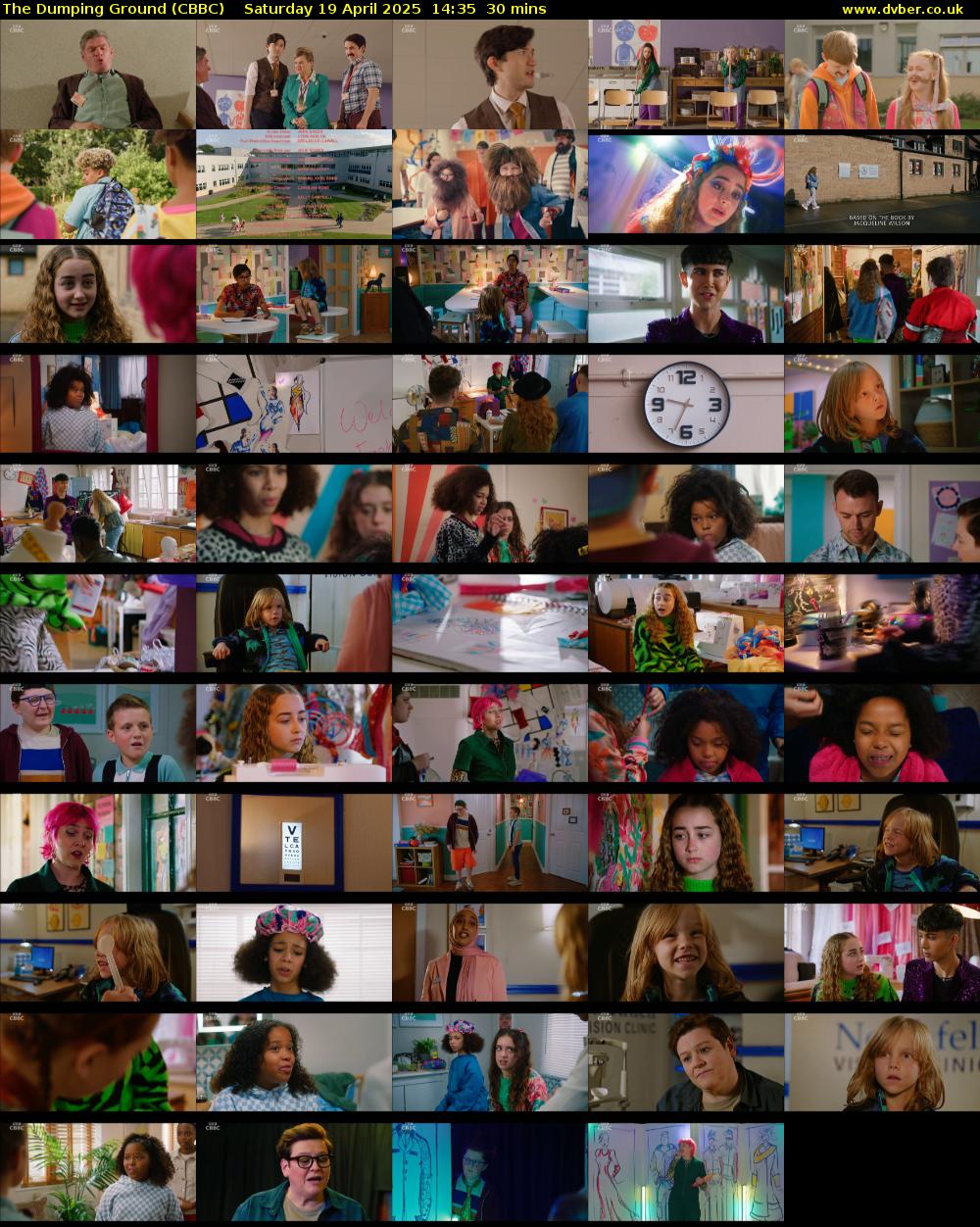 The Dumping Ground (CBBC) Saturday 19 April 2025 14:35 - 15:05