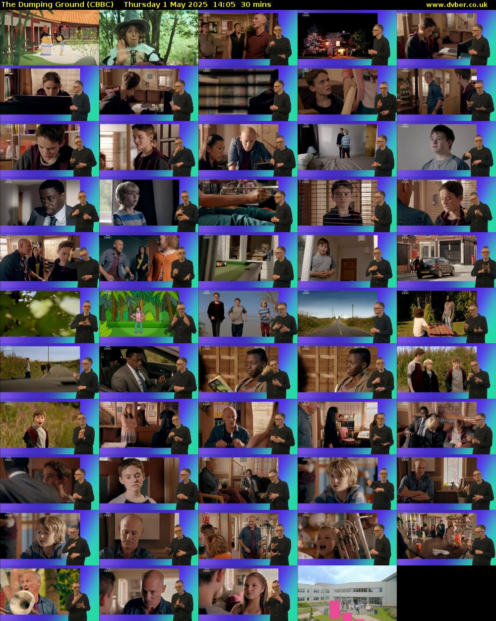 The Dumping Ground (CBBC) Thursday 1 May 2025 14:05 - 14:35