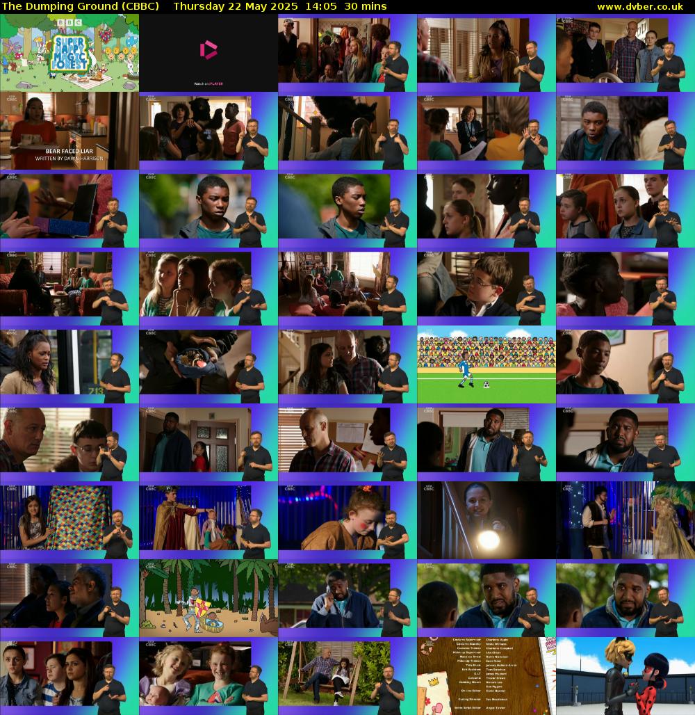 The Dumping Ground (CBBC) Thursday 22 May 2025 14:05 - 14:35
