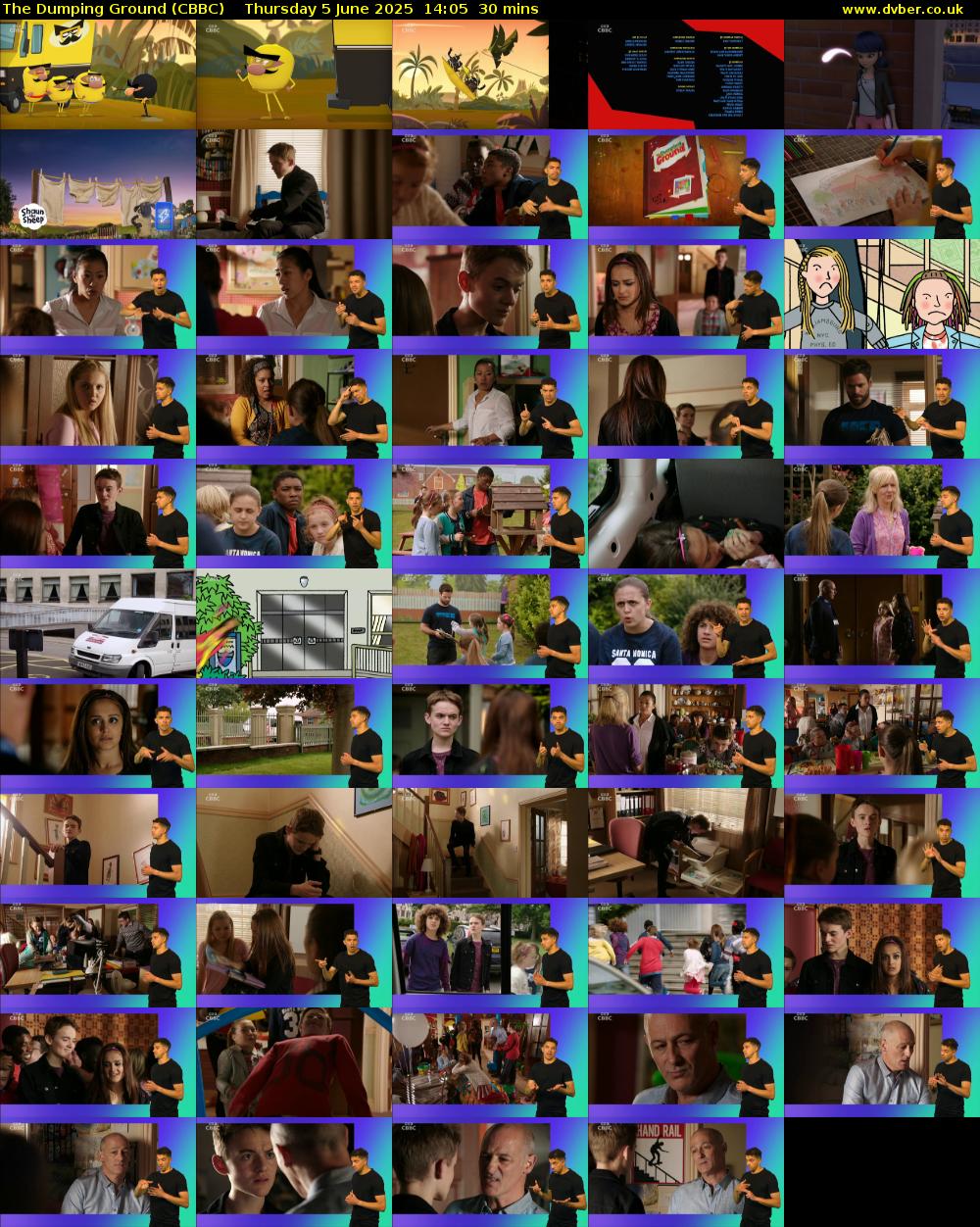 The Dumping Ground (CBBC) Thursday 5 June 2025 14:05 - 14:35