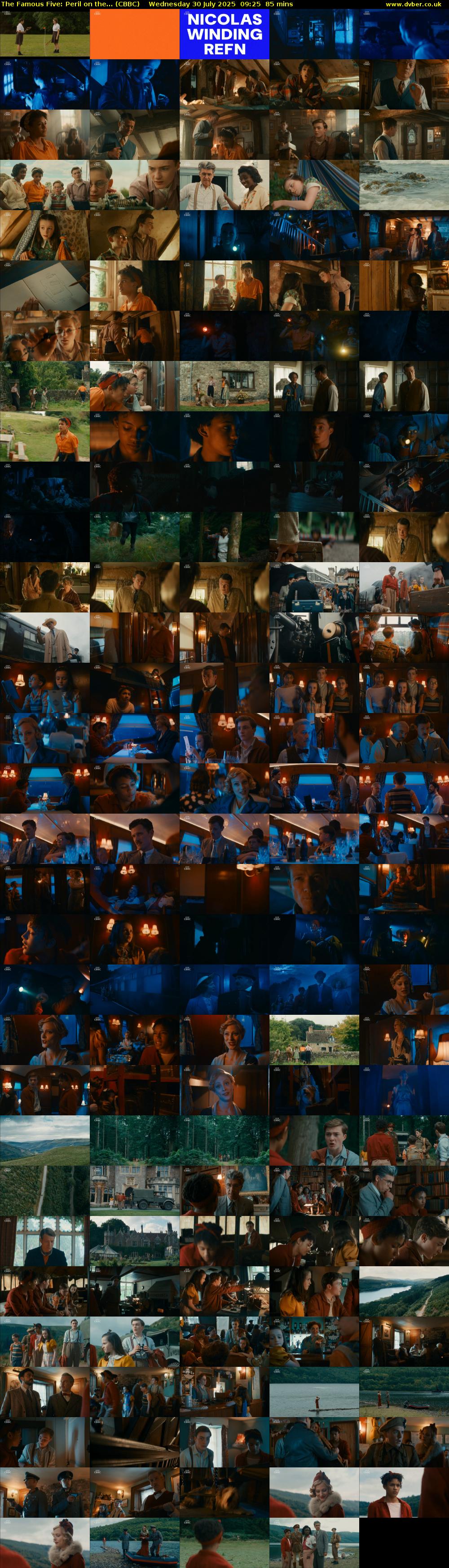 The Famous Five: Peril on the... (CBBC) Wednesday 30 July 2025 09:25 - 10:50