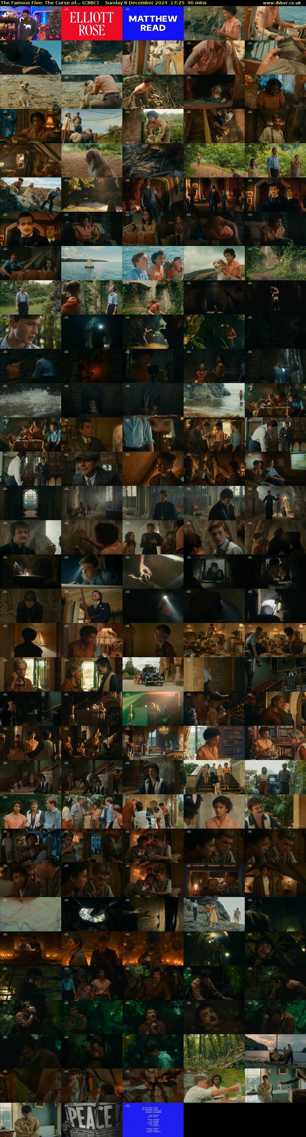 The Famous Five: The Curse of... (CBBC) Sunday 8 December 2024 17:25 - 18:55