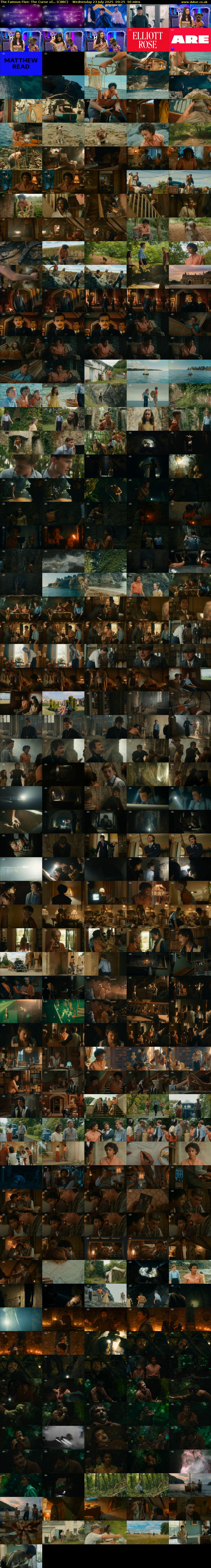 The Famous Five: The Curse of... (CBBC) Wednesday 23 July 2025 09:25 - 10:55