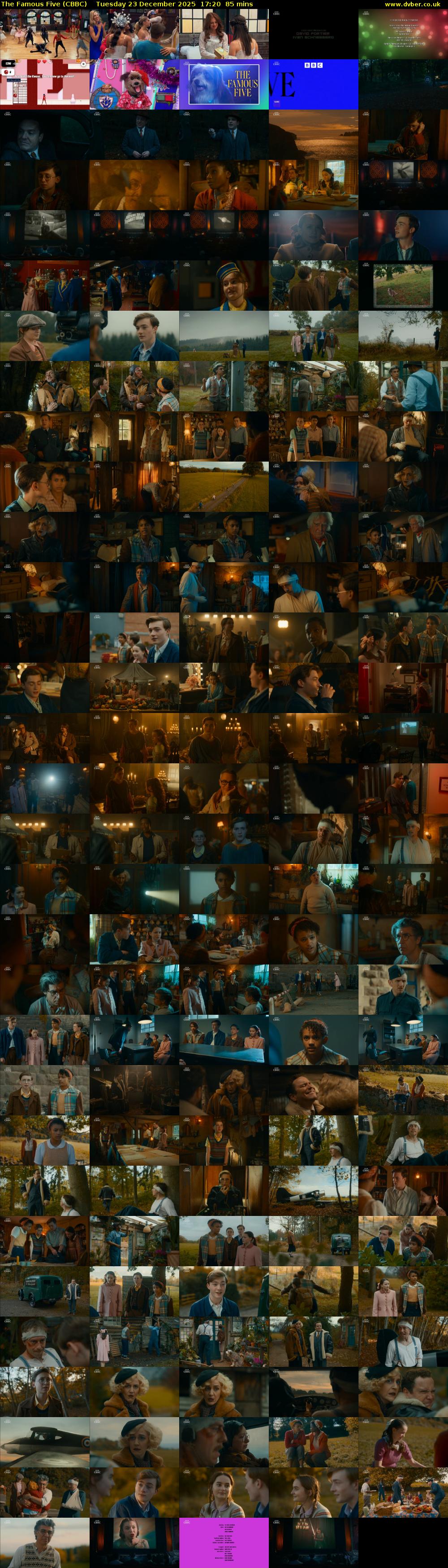 The Famous Five (CBBC) Tuesday 23 December 2025 17:20 - 18:45