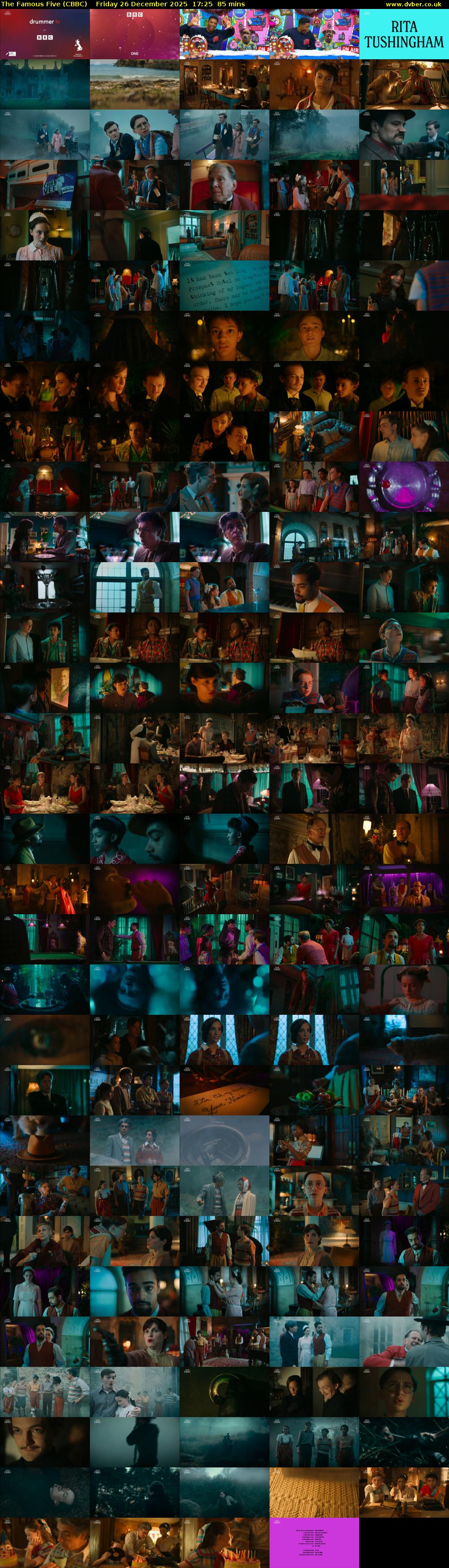 The Famous Five (CBBC) Friday 26 December 2025 17:25 - 18:50