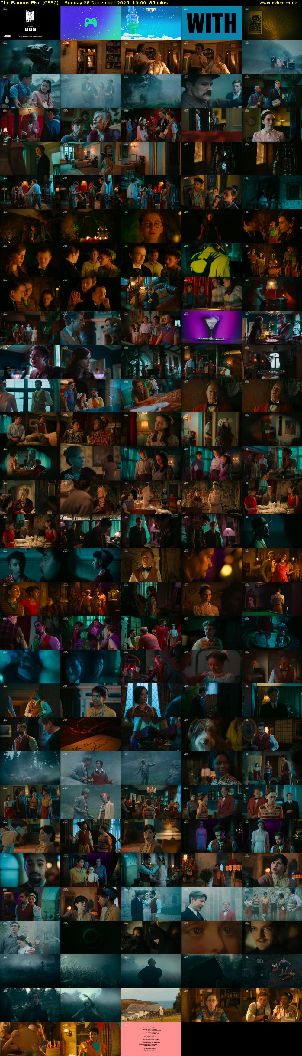 The Famous Five (CBBC) Sunday 28 December 2025 10:00 - 11:25