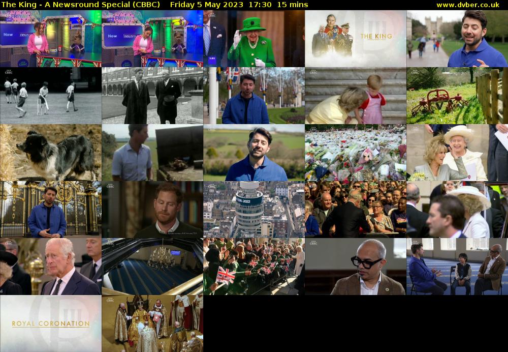 The King - A Newsround Special (CBBC) Friday 5 May 2023 17:30 - 17:45