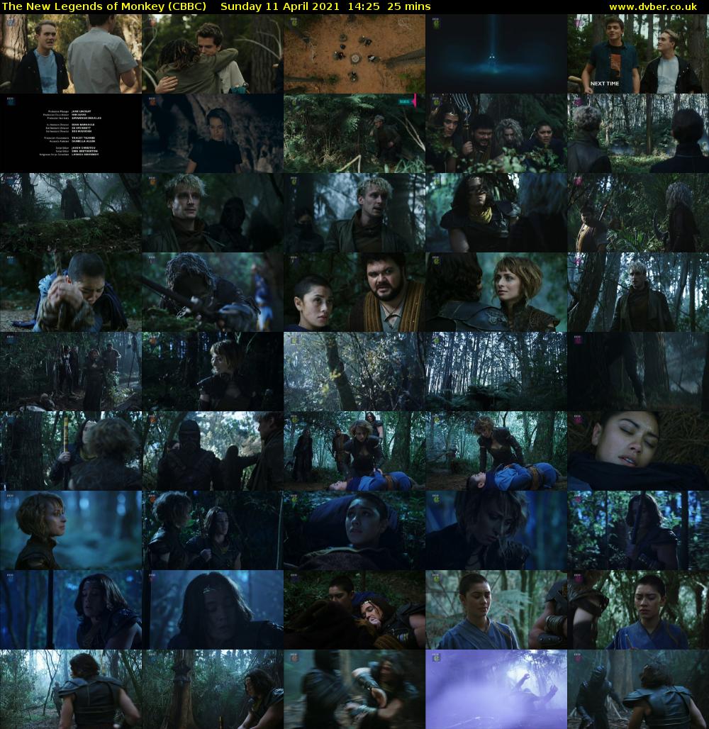 The New Legends of Monkey (CBBC) Sunday 11 April 2021 14:25 - 14:50