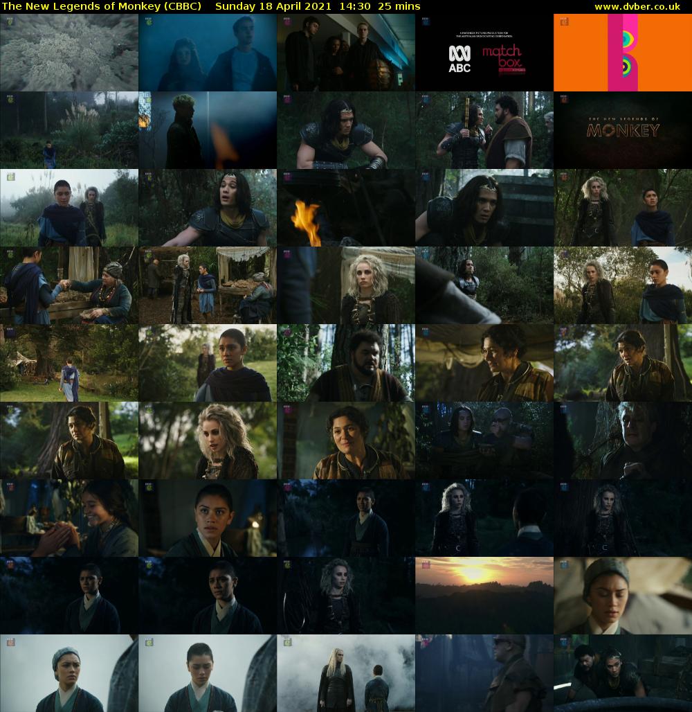 The New Legends of Monkey (CBBC) Sunday 18 April 2021 14:30 - 14:55