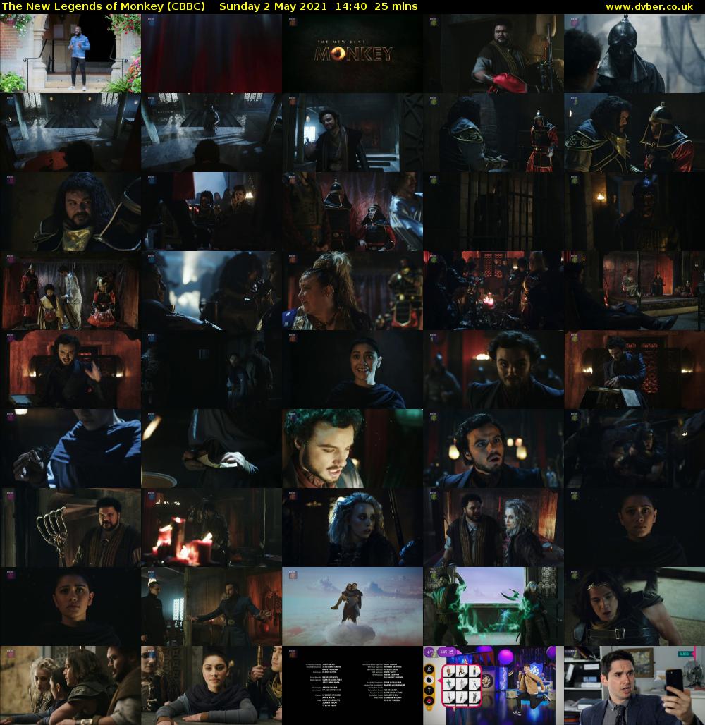 The New Legends of Monkey (CBBC) Sunday 2 May 2021 14:40 - 15:05