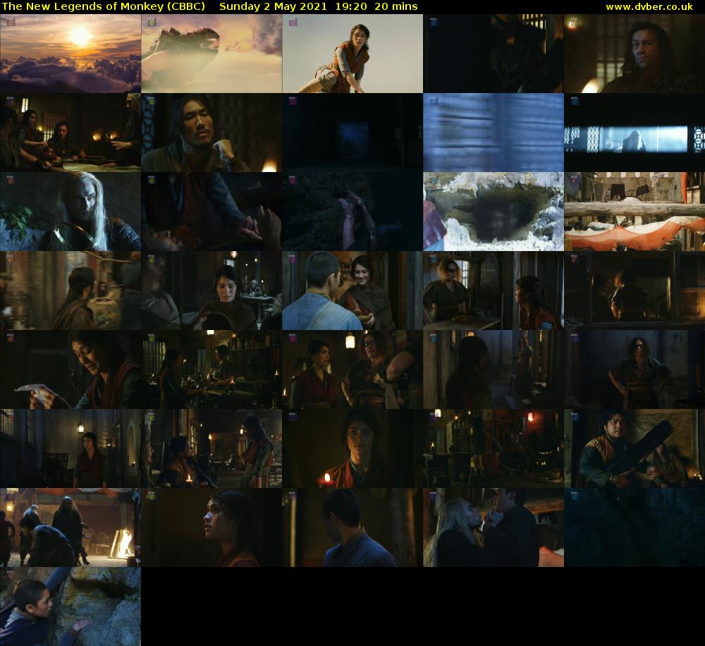 The New Legends of Monkey (CBBC) Sunday 2 May 2021 19:20 - 19:40