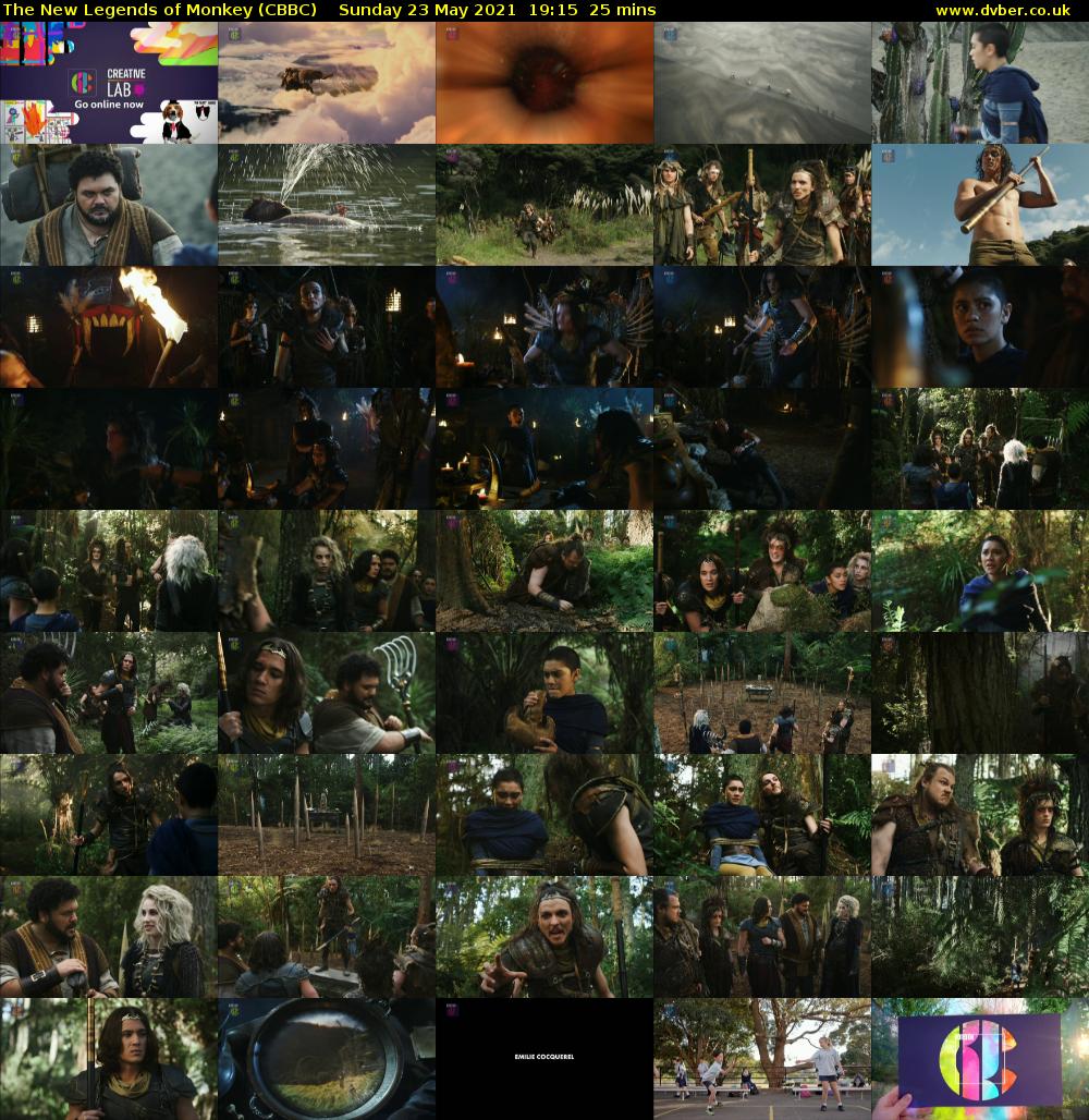 The New Legends of Monkey (CBBC) Sunday 23 May 2021 19:15 - 19:40