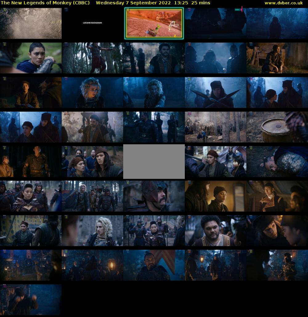 The New Legends of Monkey (CBBC) Wednesday 7 September 2022 13:25 - 13:50