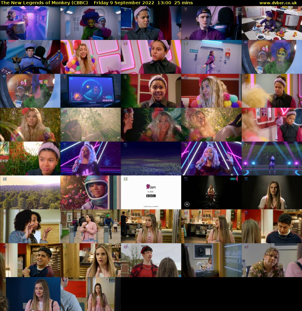 The New Legends of Monkey (CBBC) Friday 9 September 2022 13:00 - 13:25