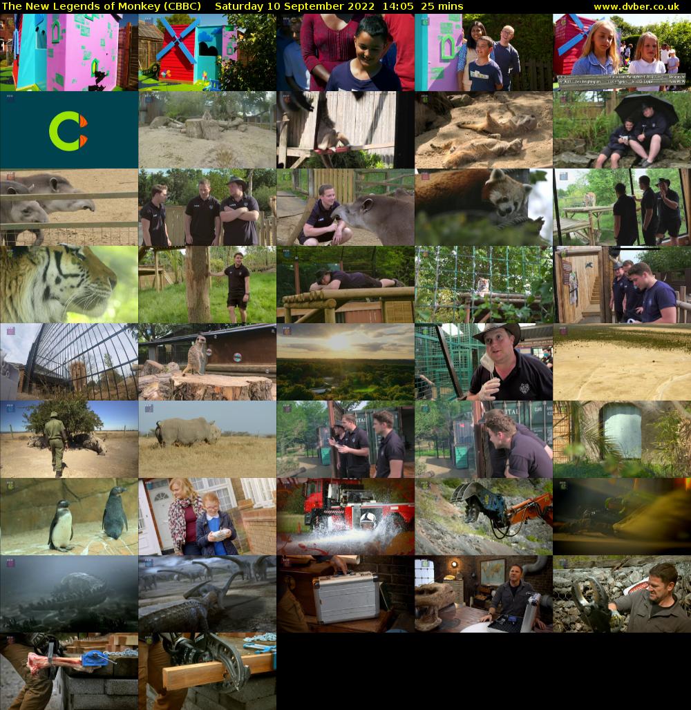 The New Legends of Monkey (CBBC) Saturday 10 September 2022 14:05 - 14:30