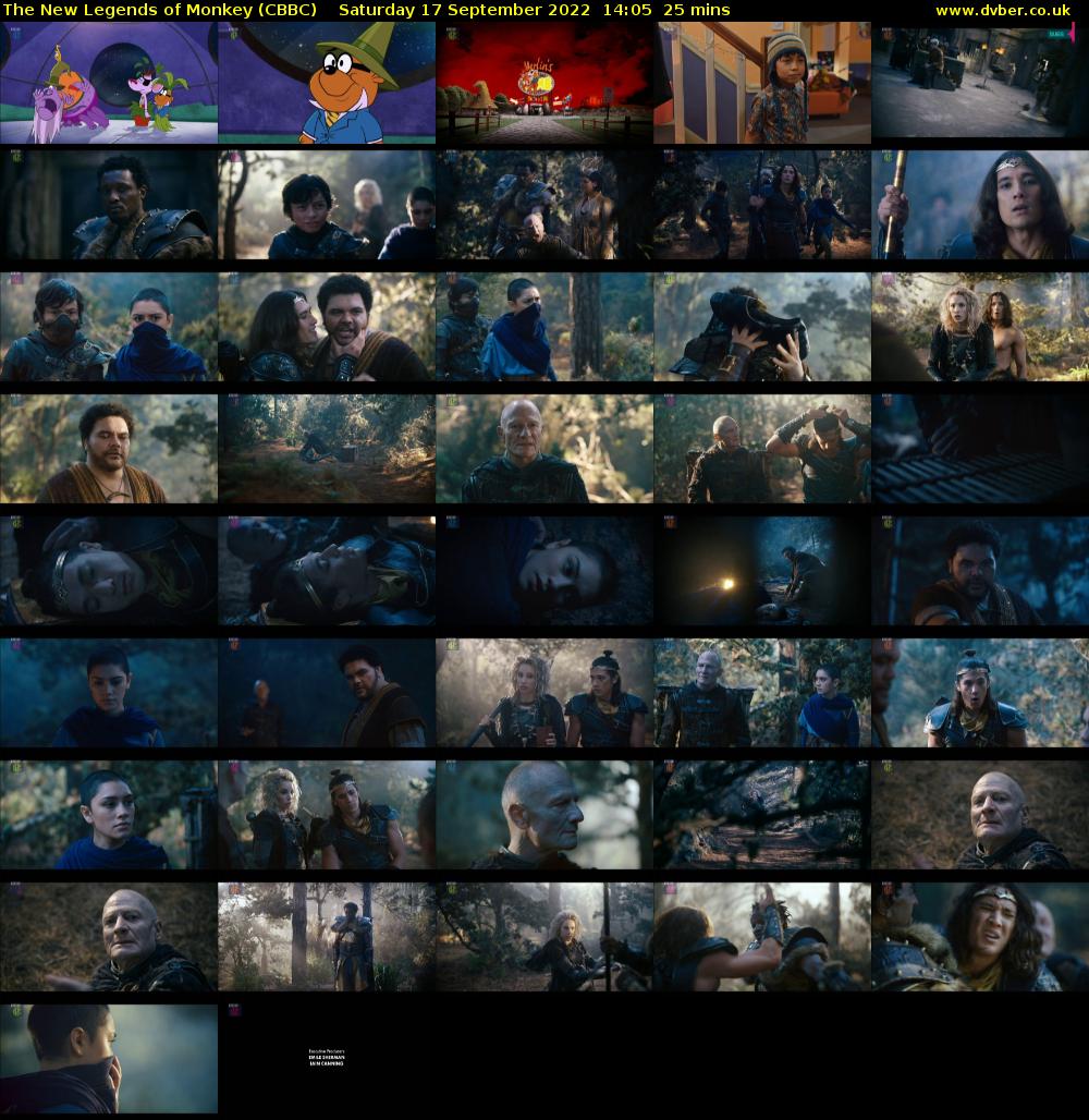 The New Legends of Monkey (CBBC) Saturday 17 September 2022 14:05 - 14:30