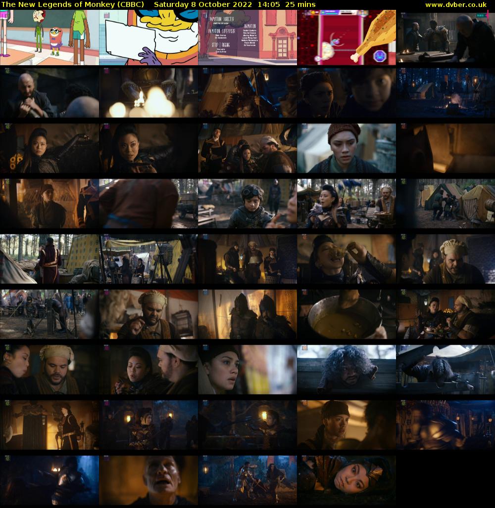 The New Legends of Monkey (CBBC) Saturday 8 October 2022 14:05 - 14:30