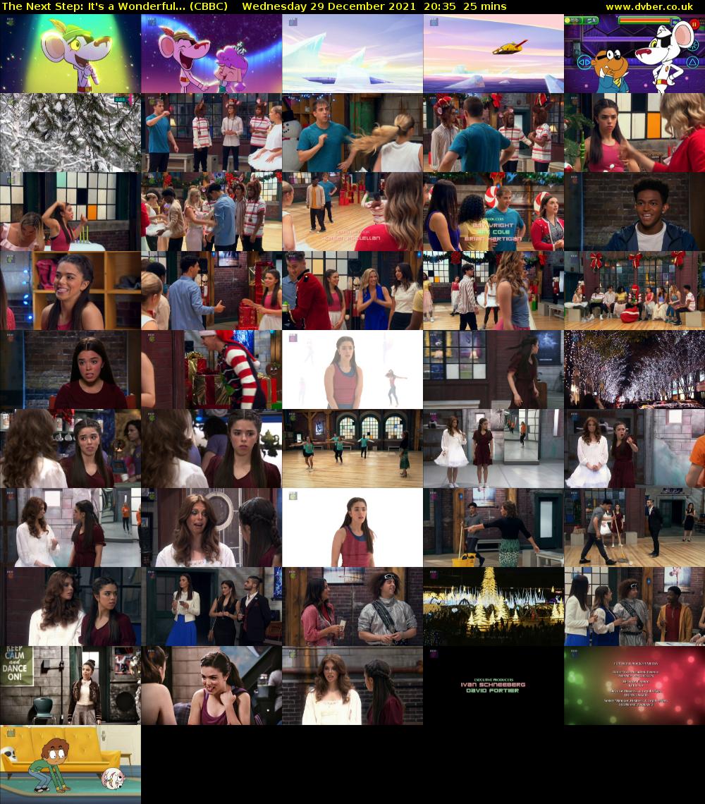 The Next Step: It's a Wonderful... (CBBC) Wednesday 29 December 2021 20:35 - 21:00