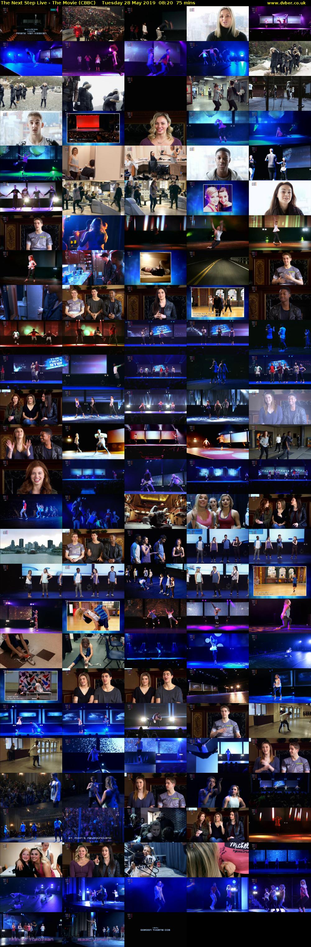 The Next Step Live - The Movie (CBBC) Tuesday 28 May 2019 08:20 - 09:35