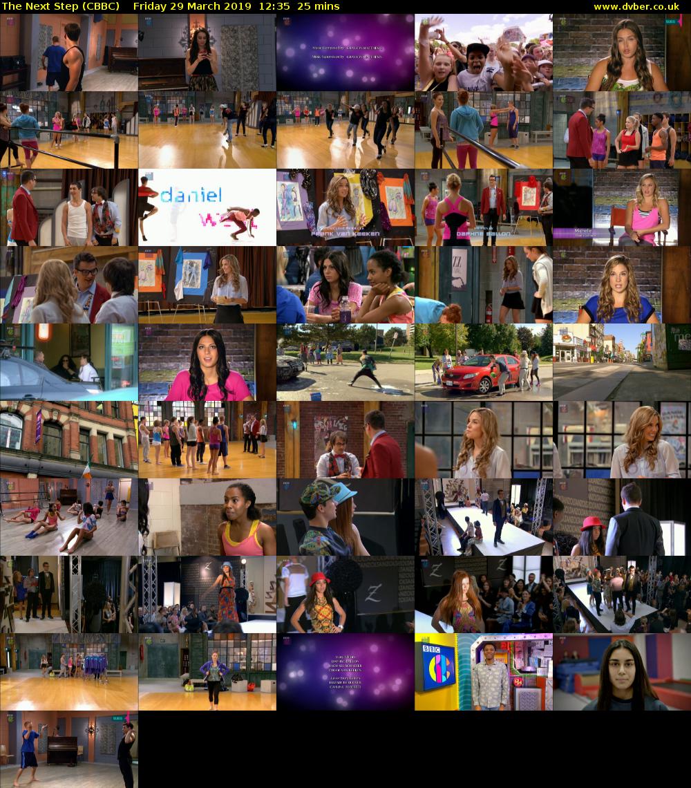 The Next Step (CBBC) Friday 29 March 2019 12:35 - 13:00