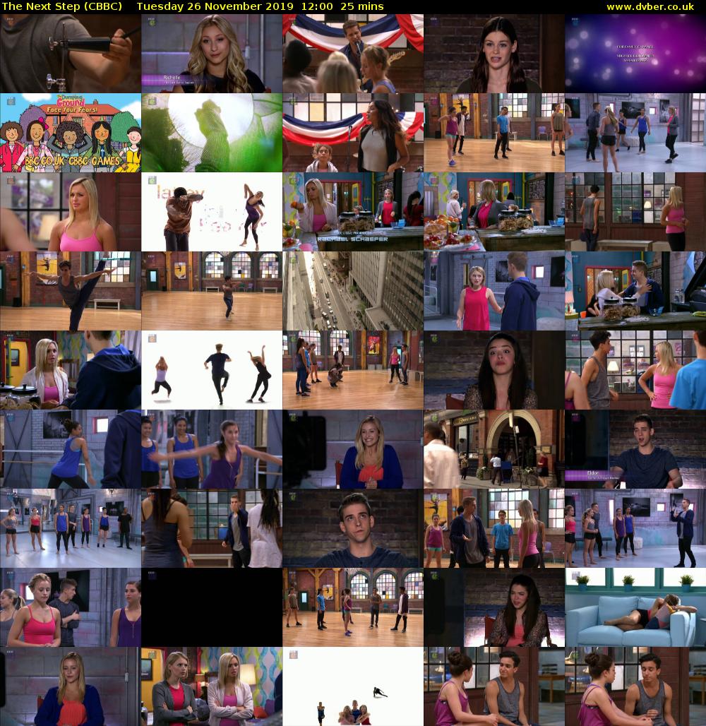 The Next Step (CBBC) Tuesday 26 November 2019 12:00 - 12:25