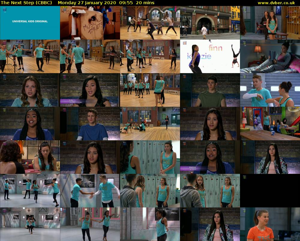 The Next Step (CBBC) Monday 27 January 2020 09:55 - 10:15