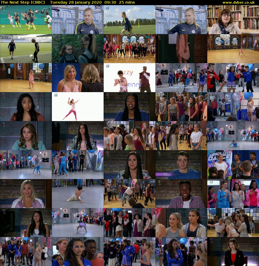 The Next Step (CBBC) Tuesday 28 January 2020 09:30 - 09:55