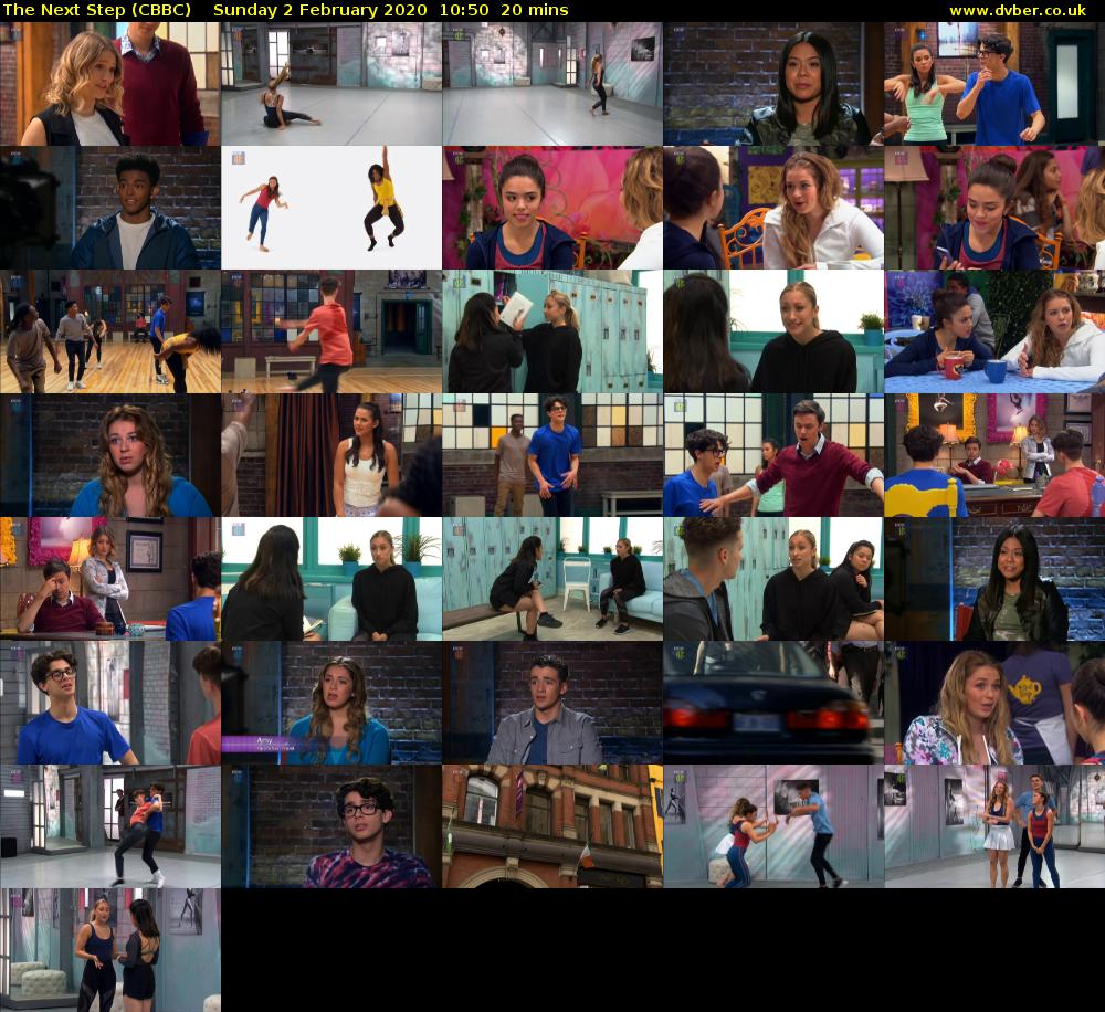 The Next Step (CBBC) Sunday 2 February 2020 10:50 - 11:10