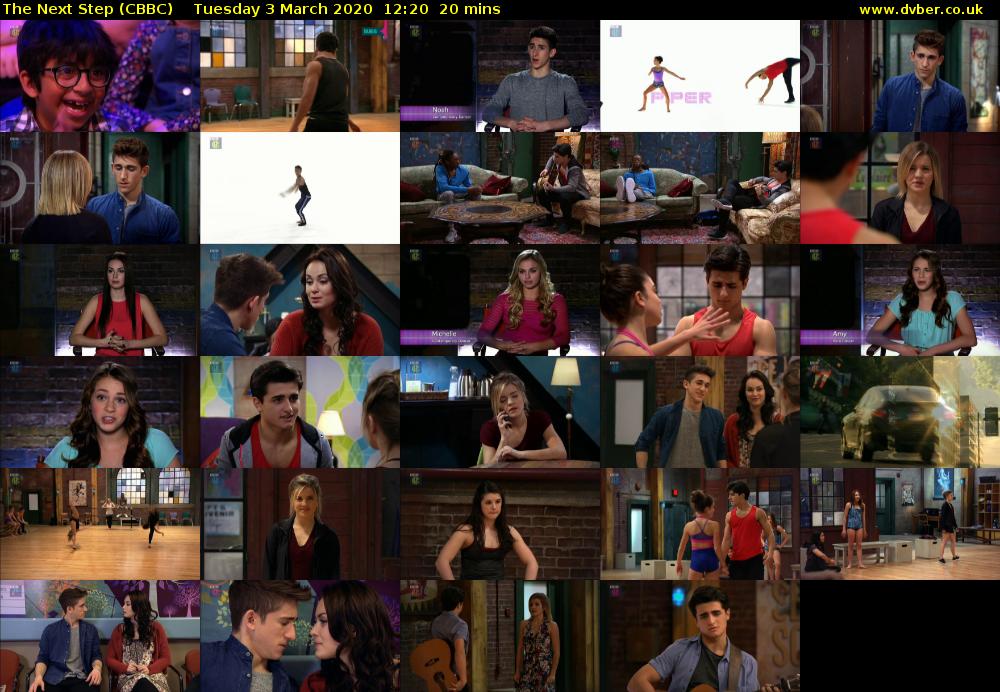 The Next Step (CBBC) Tuesday 3 March 2020 12:20 - 12:40