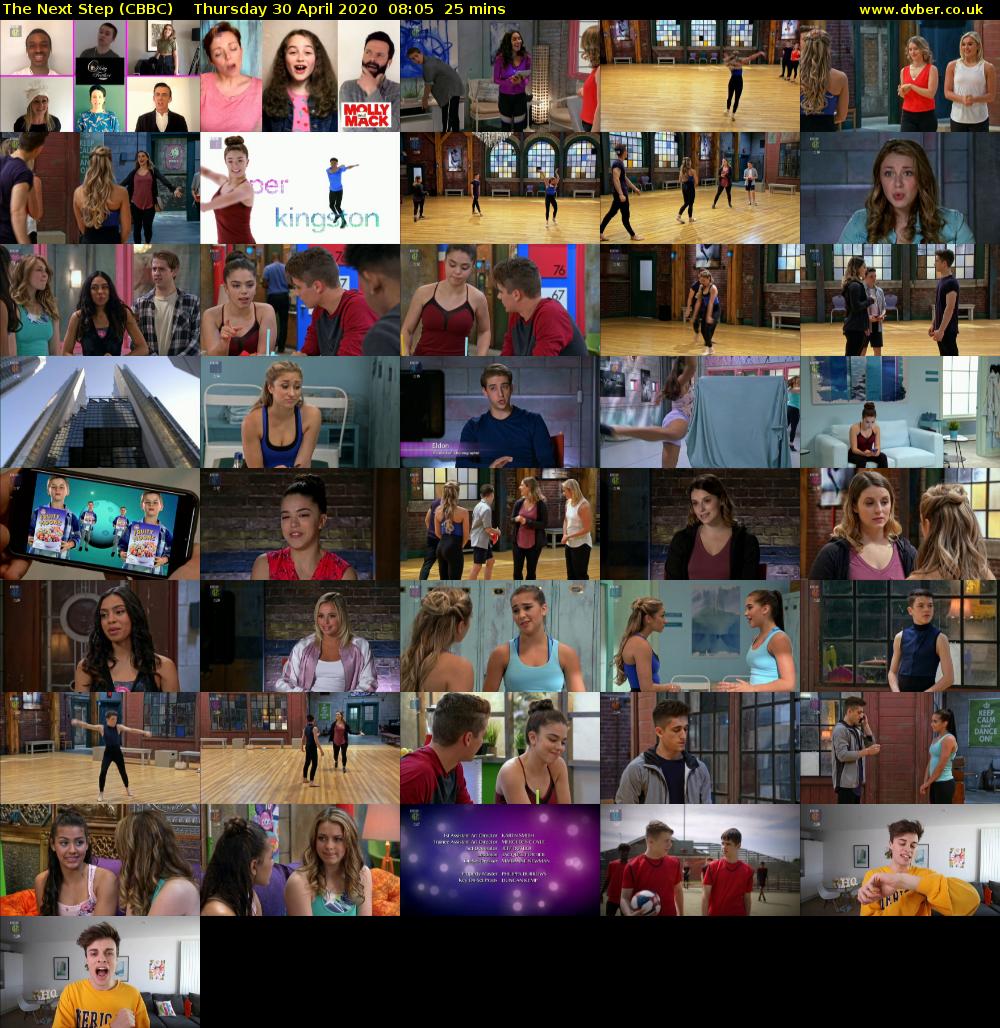 The Next Step (CBBC) Thursday 30 April 2020 08:05 - 08:30