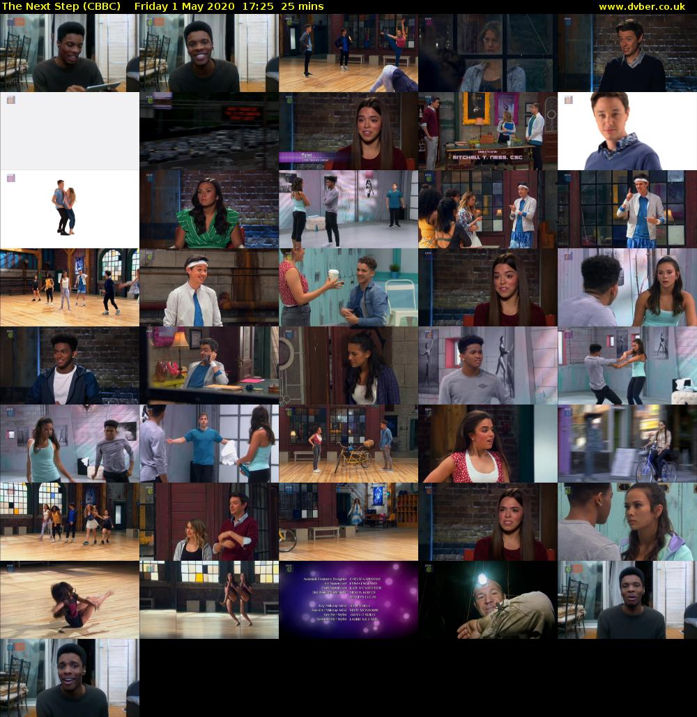 The Next Step (CBBC) Friday 1 May 2020 17:25 - 17:50