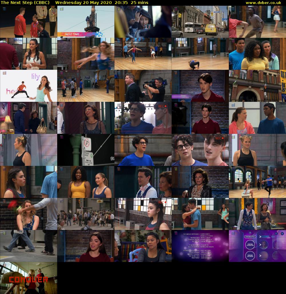 The Next Step (CBBC) Wednesday 20 May 2020 20:35 - 21:00
