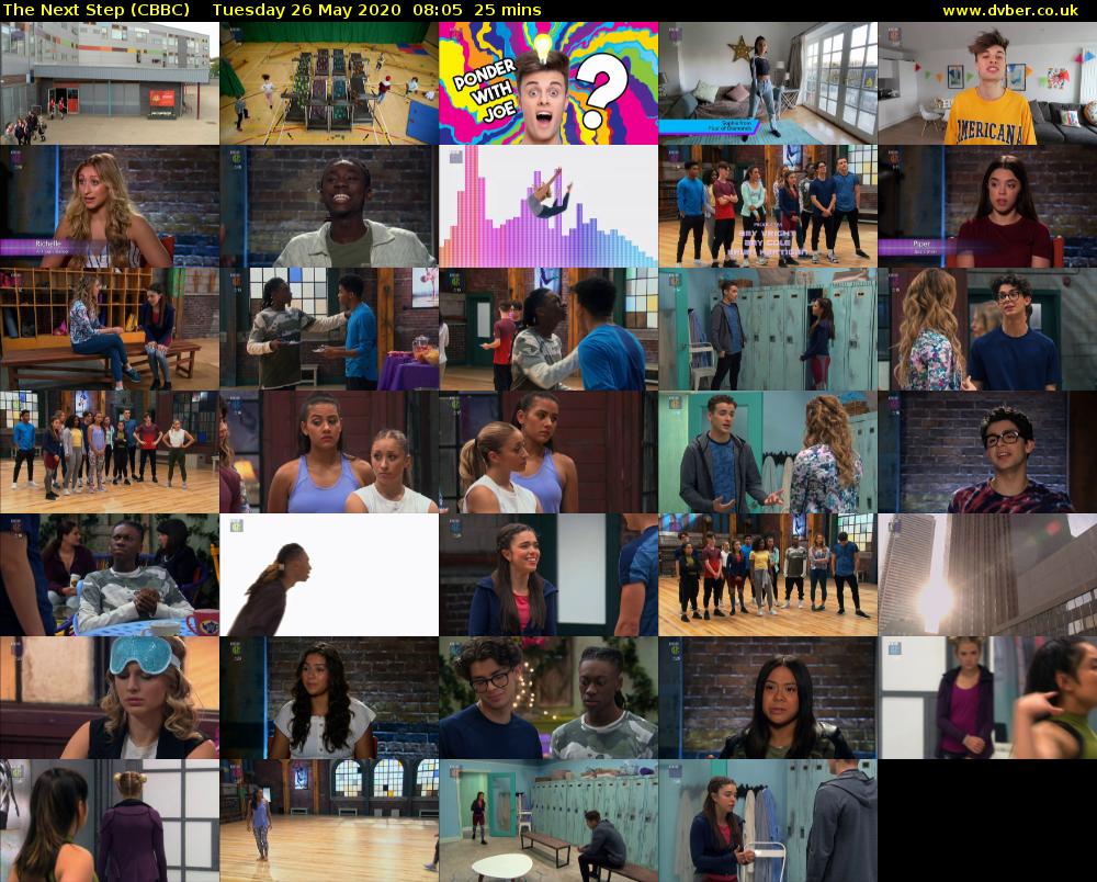 The Next Step (CBBC) Tuesday 26 May 2020 08:05 - 08:30