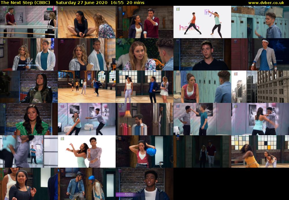 The Next Step (CBBC) Saturday 27 June 2020 16:55 - 17:15