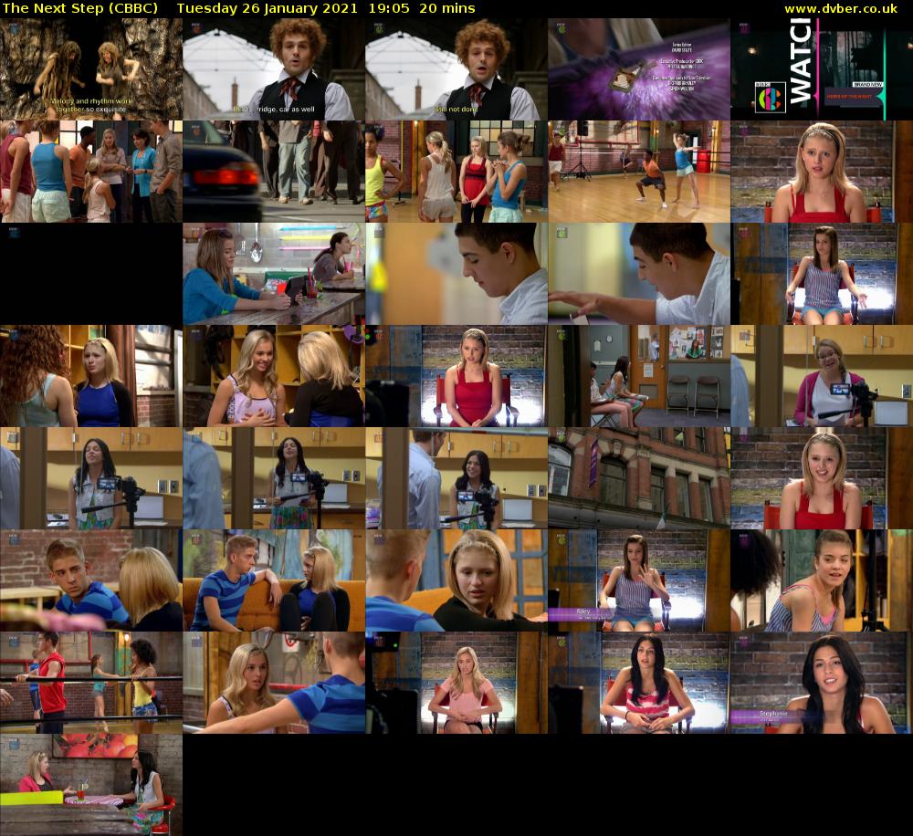 The Next Step (CBBC) Tuesday 26 January 2021 19:05 - 19:25