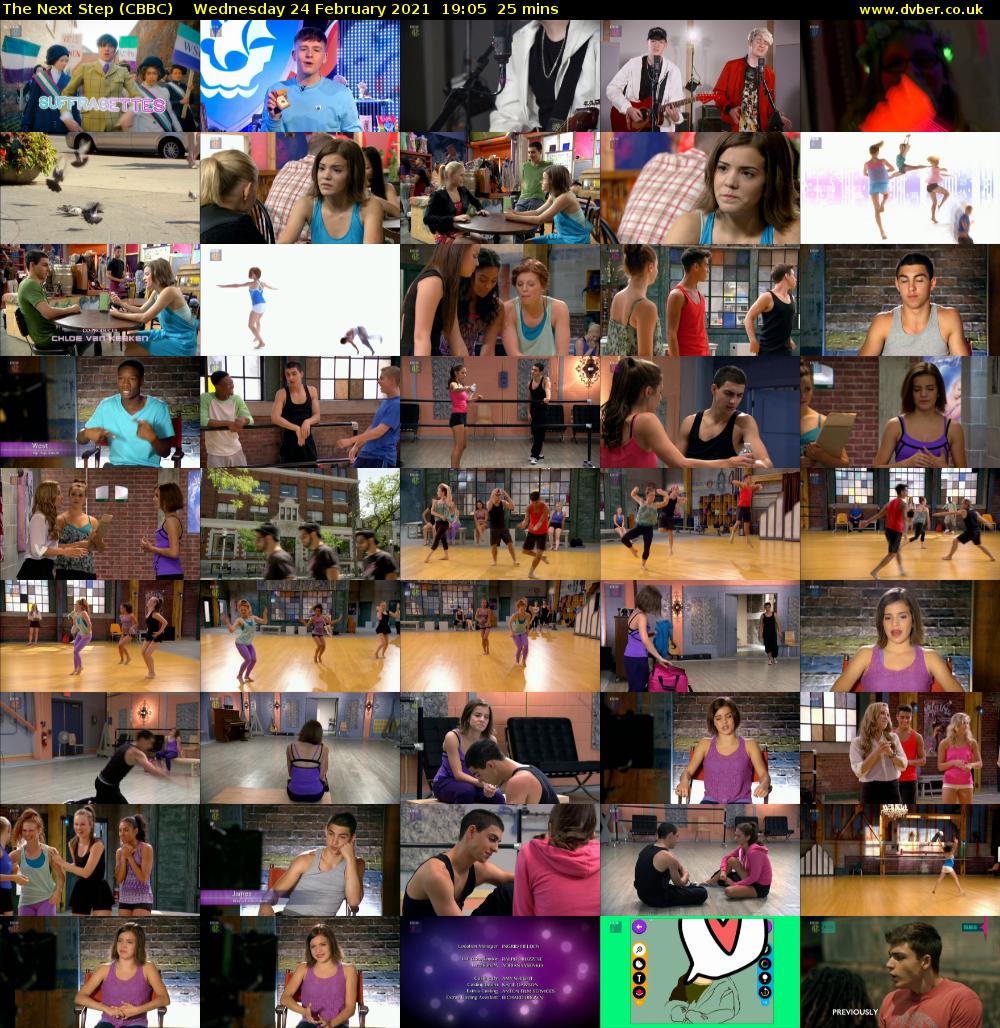 The Next Step (CBBC) Wednesday 24 February 2021 19:05 - 19:30