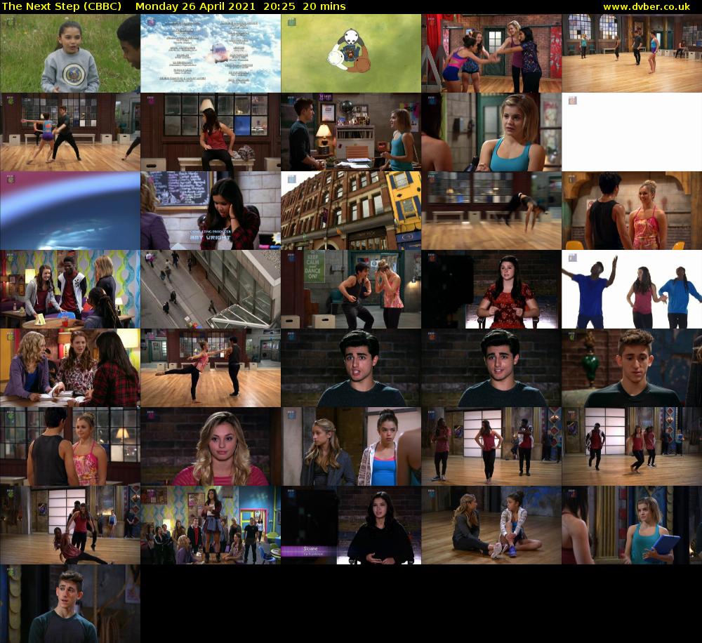 The Next Step (CBBC) Monday 26 April 2021 20:25 - 20:45