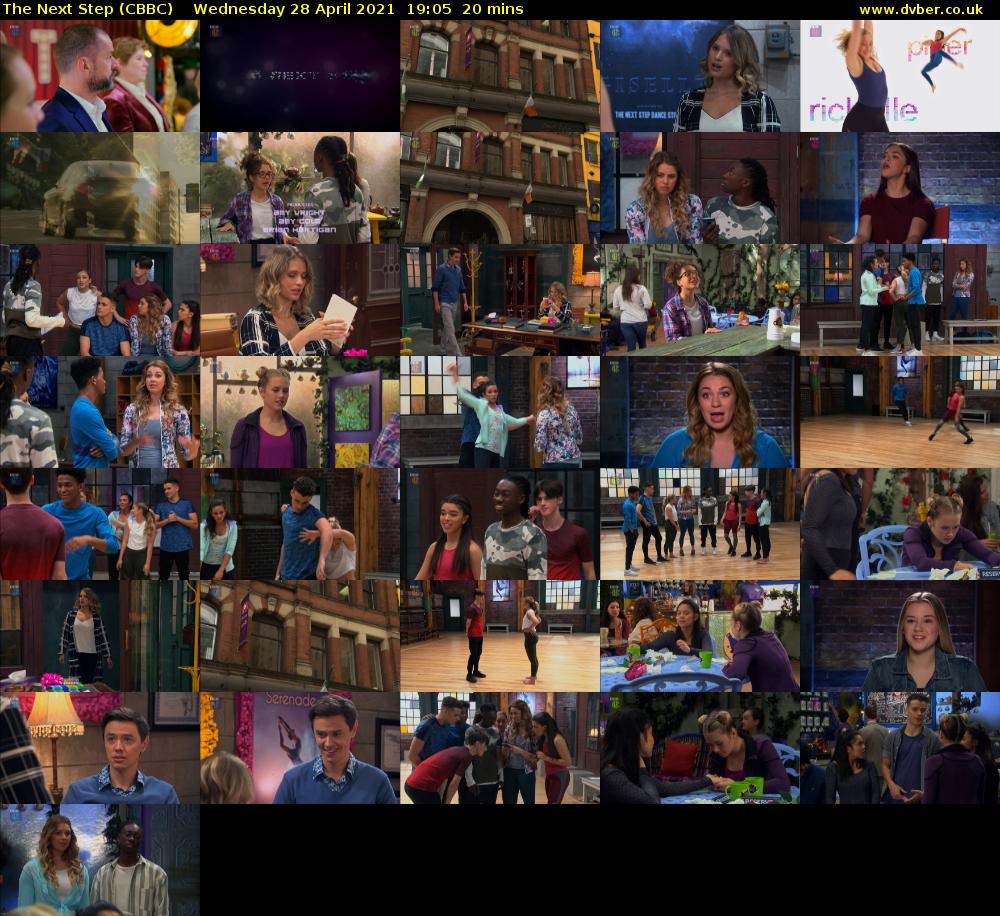 The Next Step (CBBC) Wednesday 28 April 2021 19:05 - 19:25