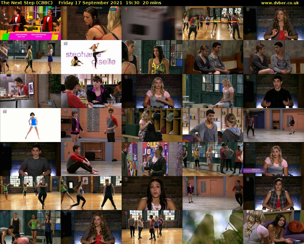 The Next Step (CBBC) Friday 17 September 2021 19:30 - 19:50