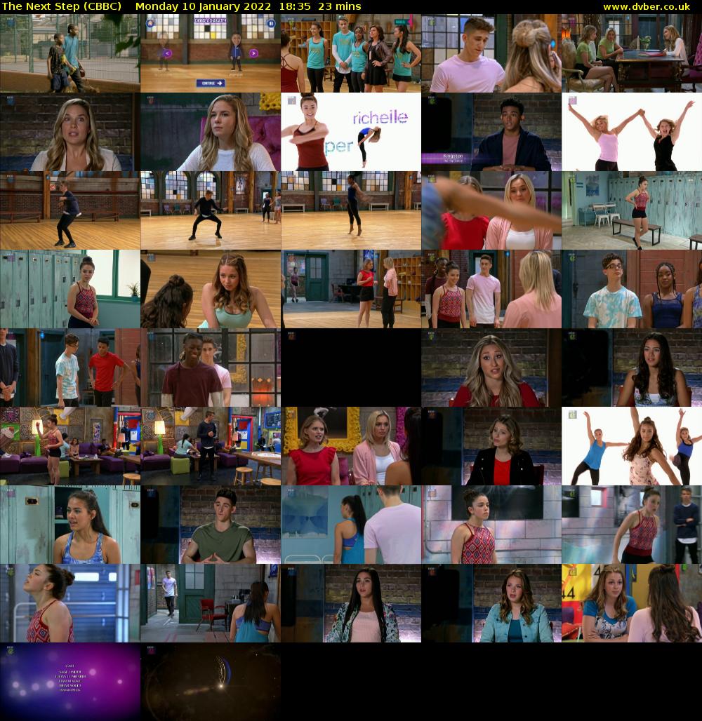 The Next Step (CBBC) Monday 10 January 2022 18:35 - 18:58