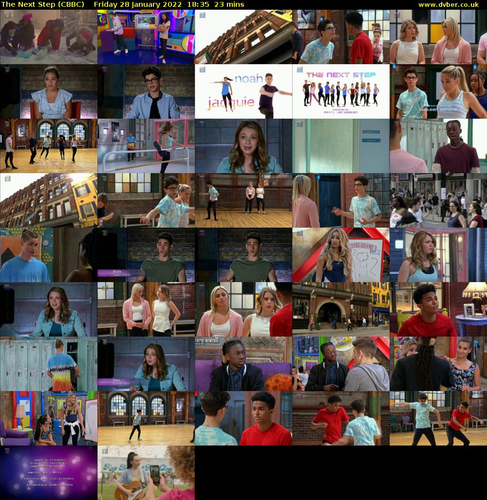 The Next Step (CBBC) Friday 28 January 2022 18:35 - 18:58