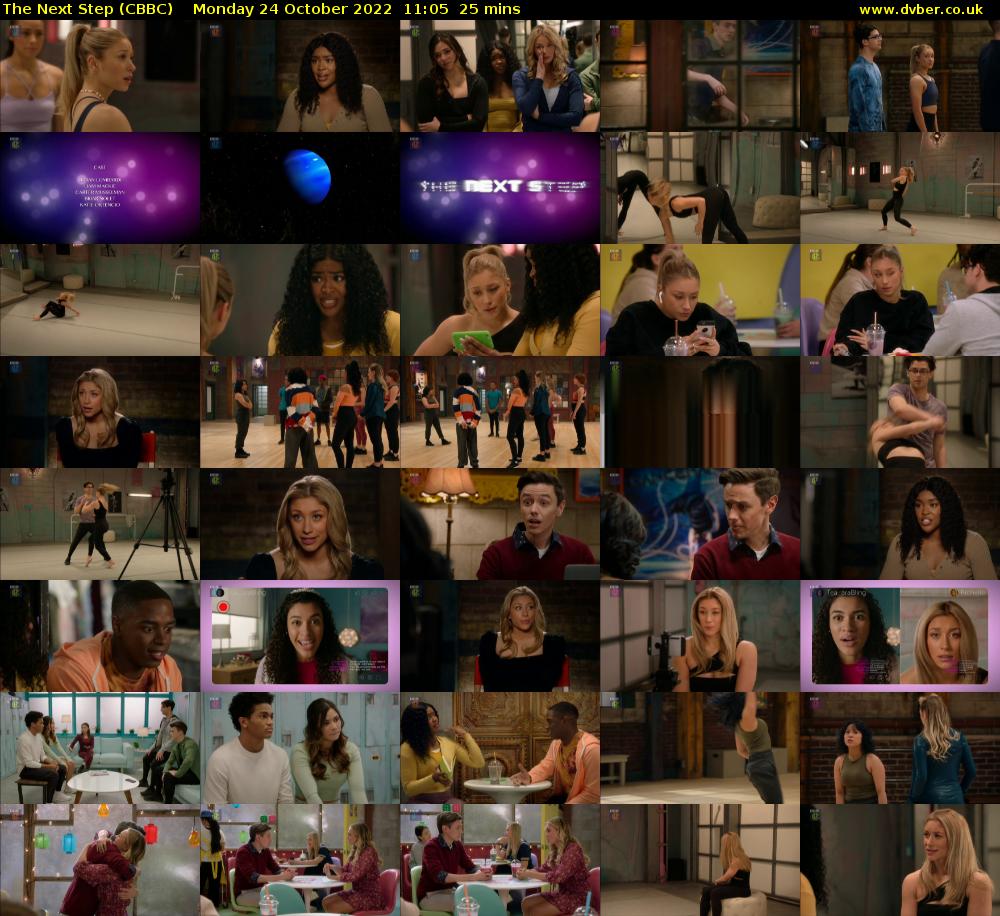 The Next Step (CBBC) Monday 24 October 2022 11:05 - 11:30