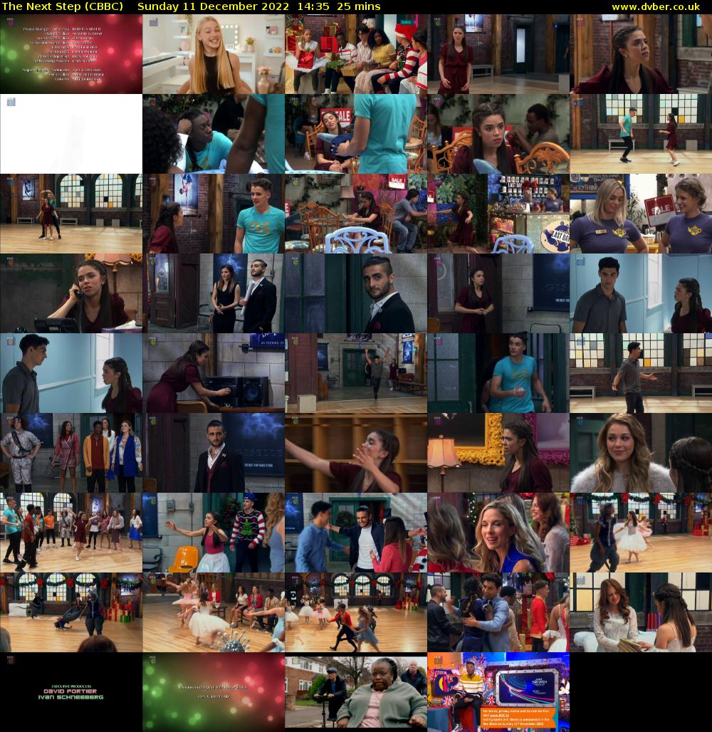 The Next Step (CBBC) Sunday 11 December 2022 14:35 - 15:00